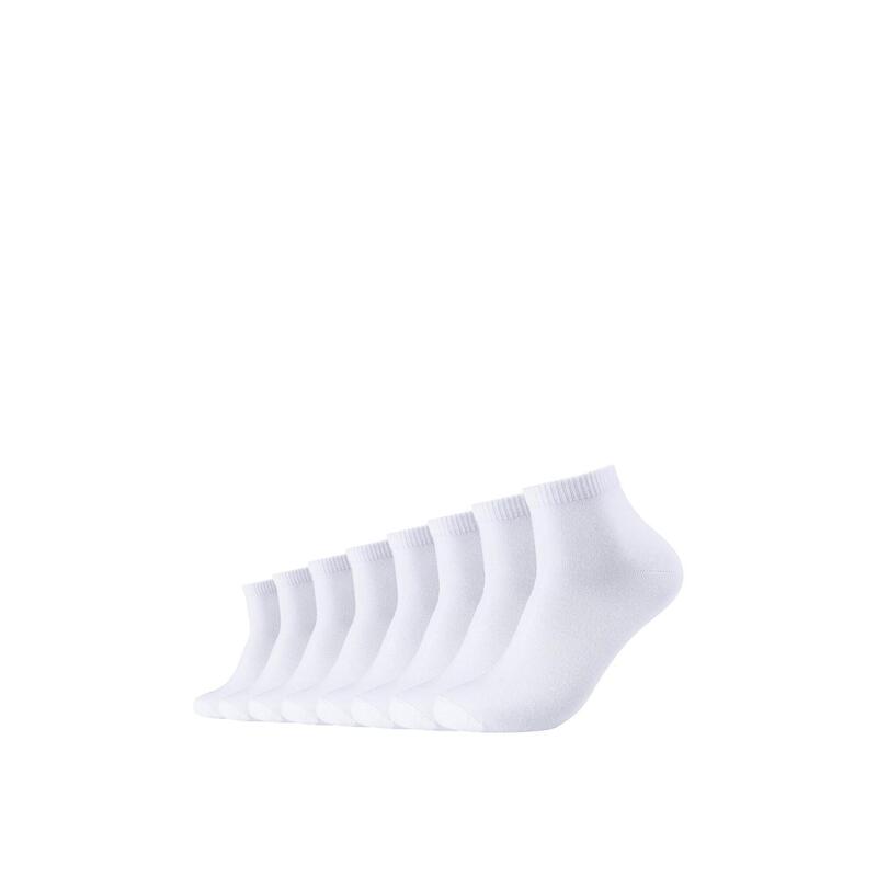 Короткие носки унисекс, белые, упаковка 8 шт. S.OLIVER, цвет weiss