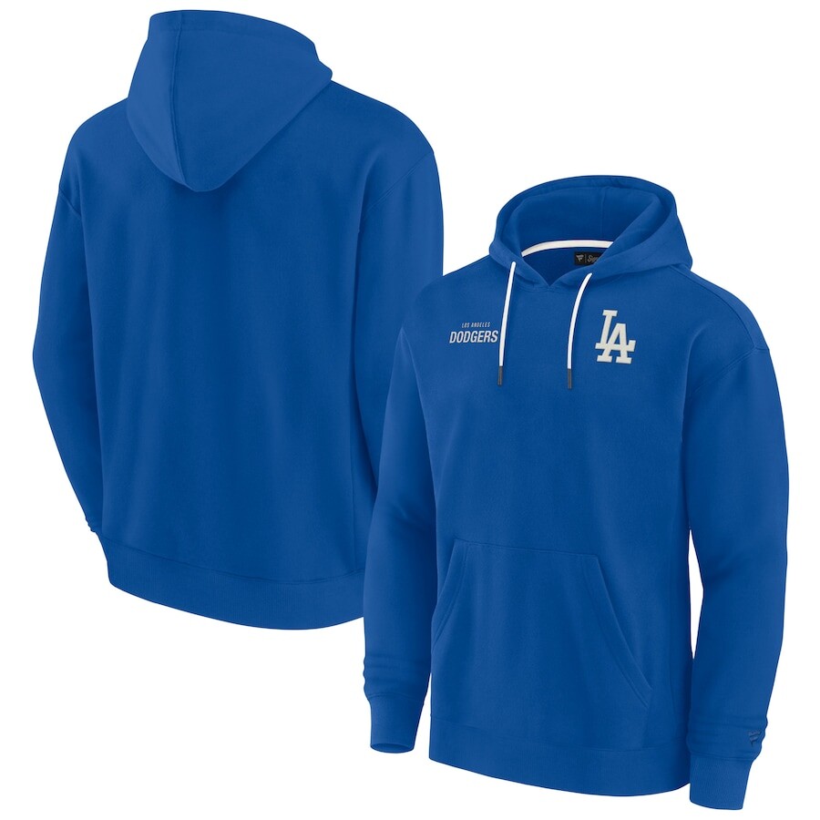 

Пуловер с капюшоном Fanatics Signature Los Angeles Dodgers, роял