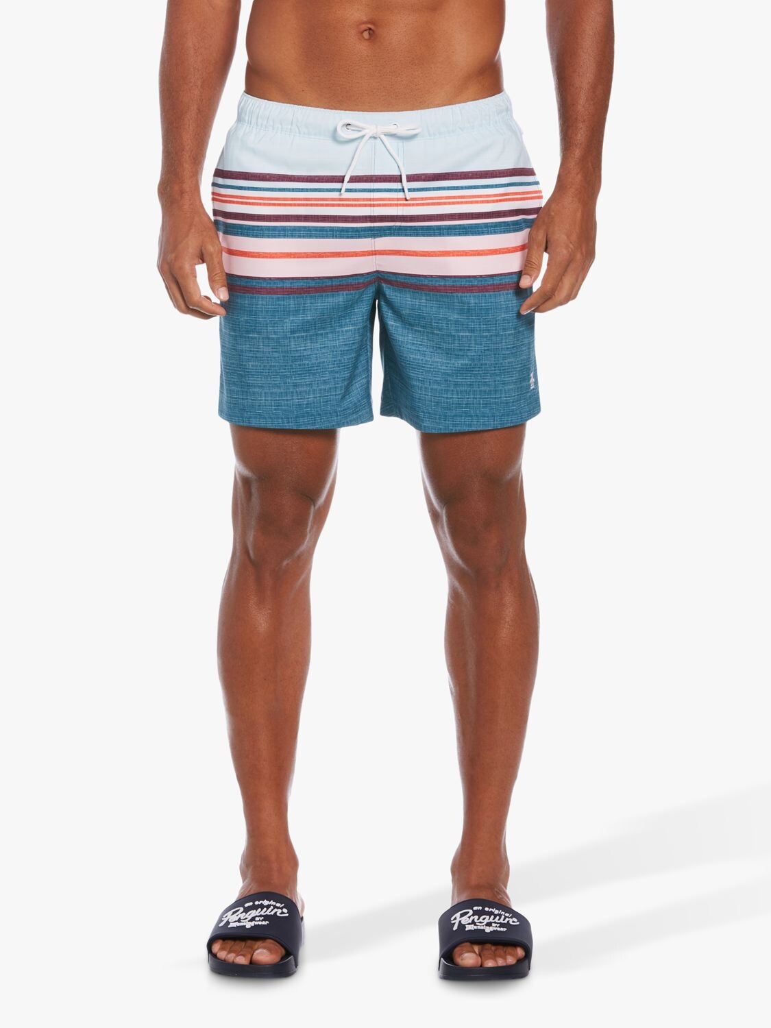 

Шорты для плавания в полоску Original Penguin Engineered Stripe