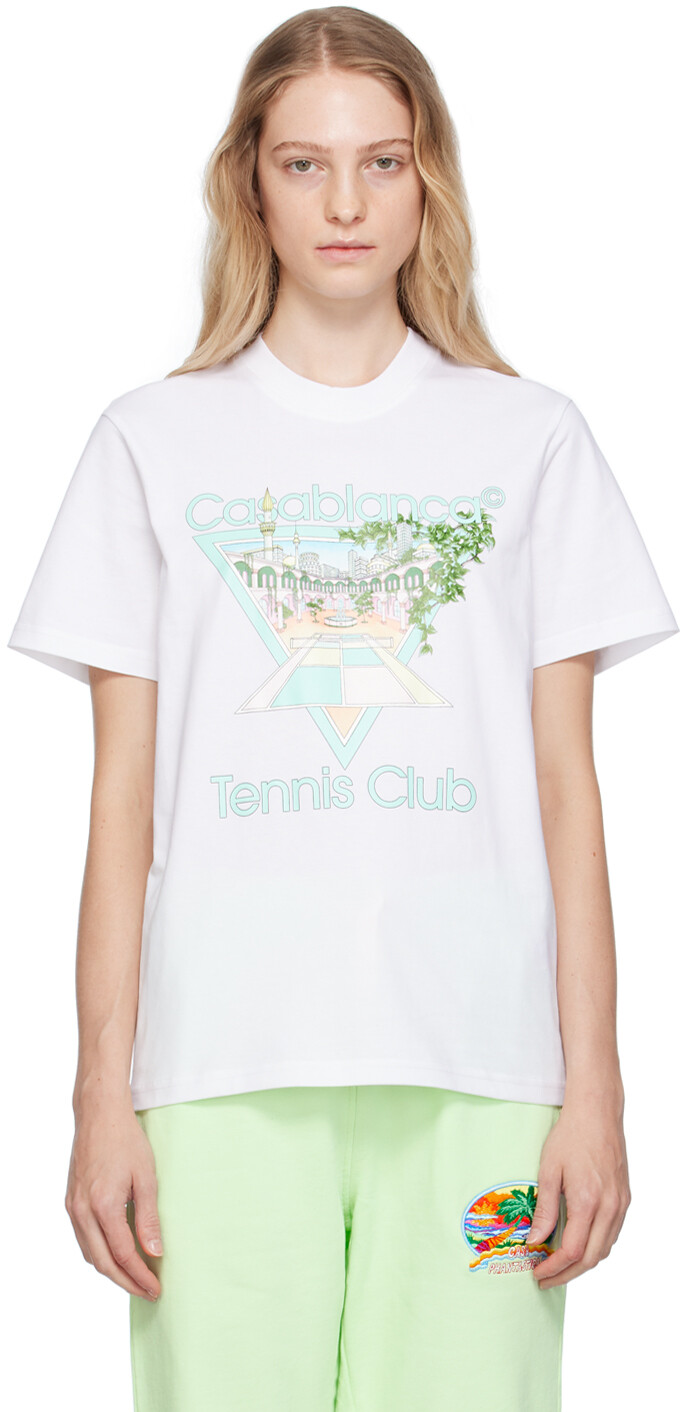 

Белая футболка Tennis Club Icon Casablanca, Белый