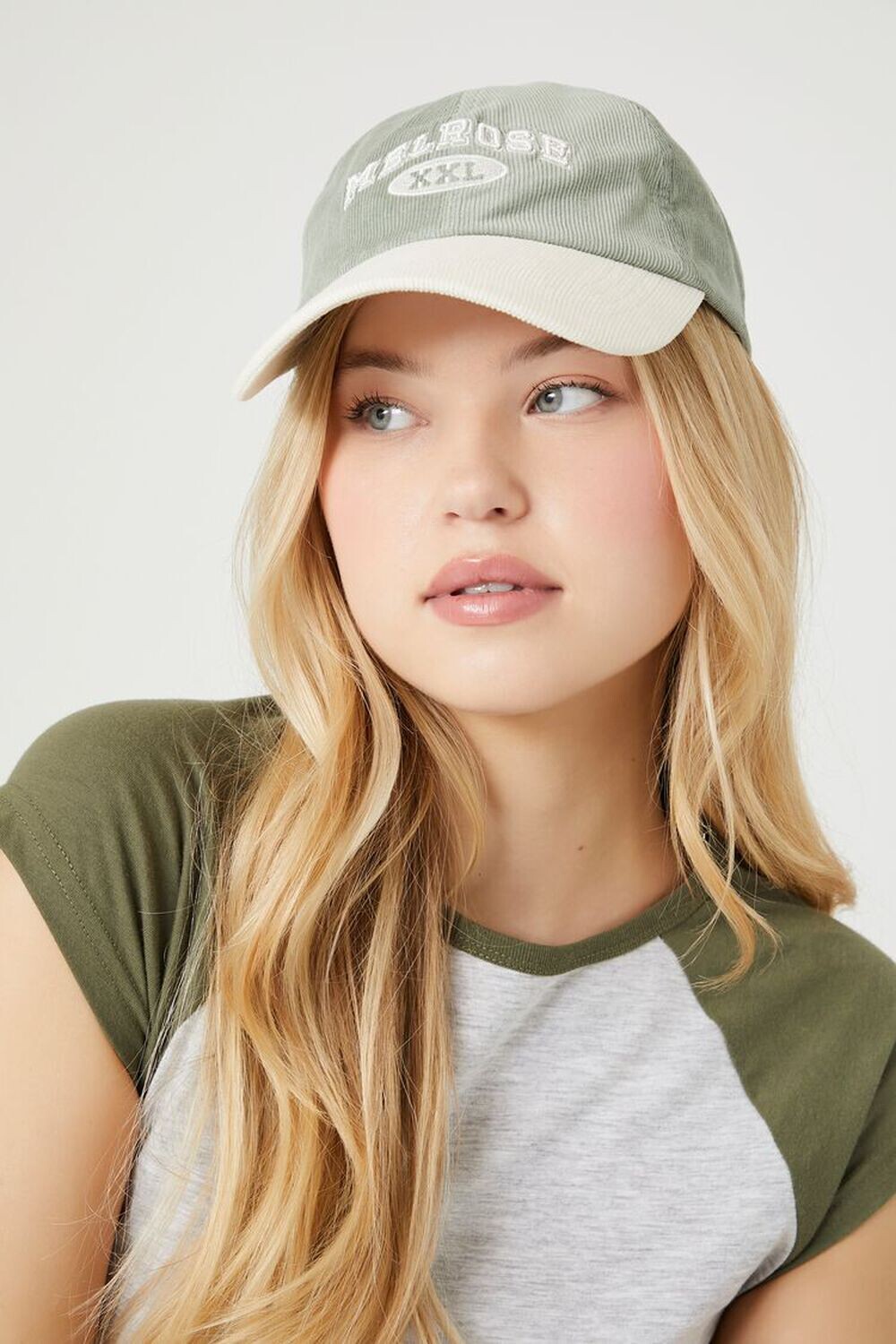 

Бейсбольная кепка Melrose с вышивкой Forever 21, зеленый