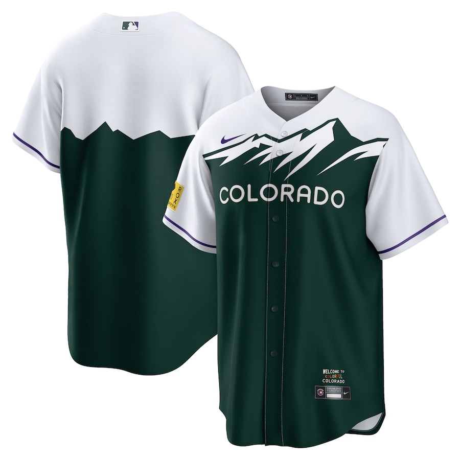 

Джерси Nike Colorado Rockies, зеленый