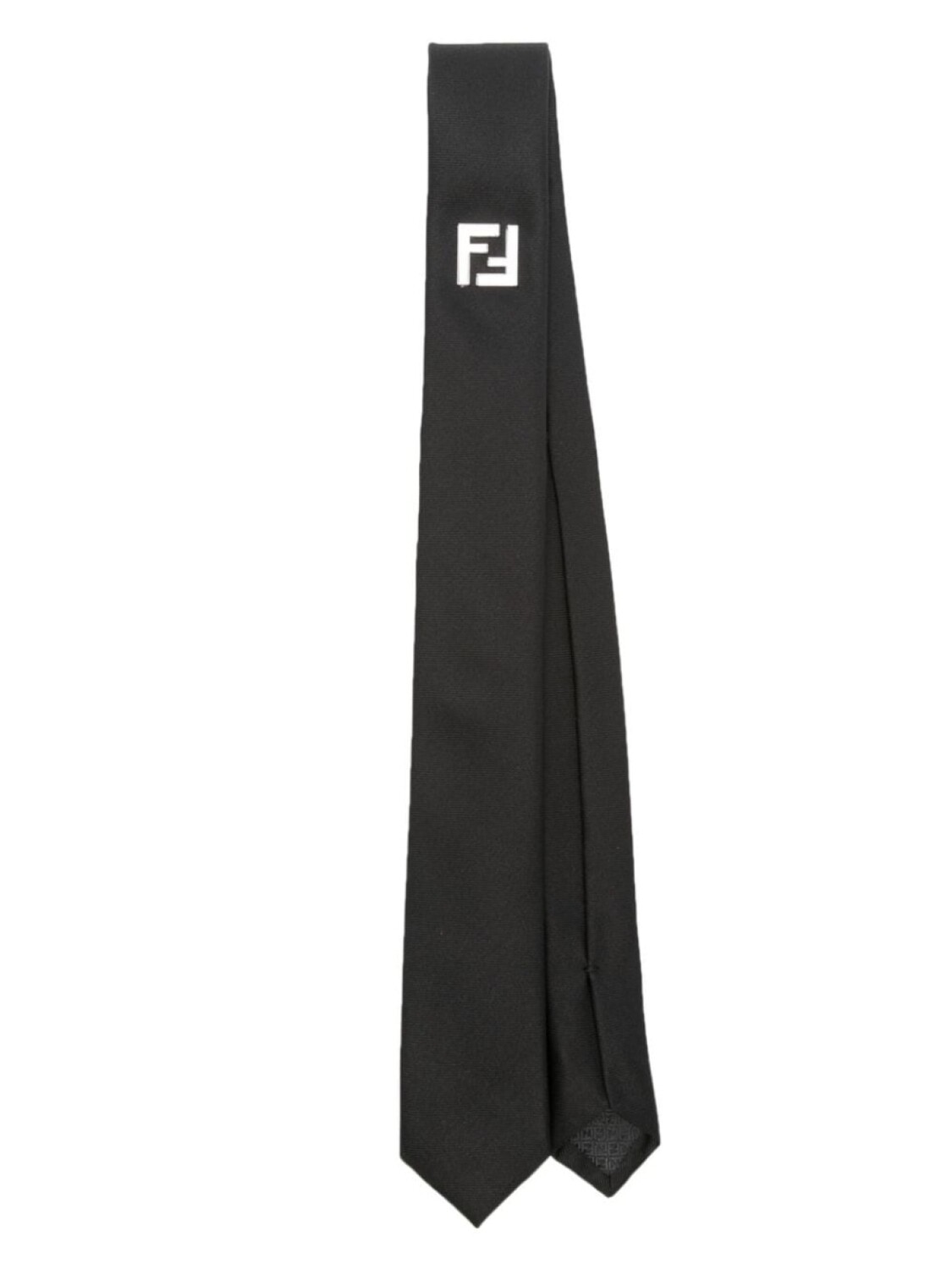 

FENDI шелковый галстук, черный