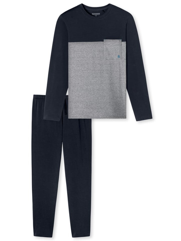 

Пижама Schiesser 95/5 Nightwear, цвет nachtblau