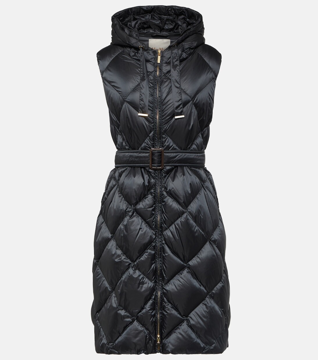 

Стеганый жилет the cube tregil Max Mara, черный