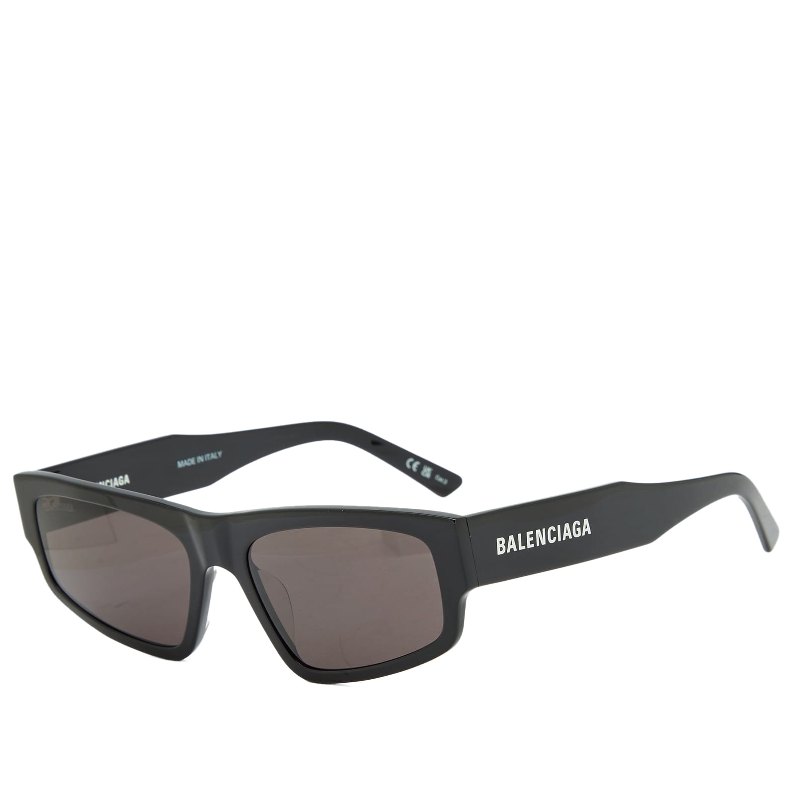 Солнцезащитные очки Balenciaga Eyewear Bb0305S, цвет Black & Grey цена и фото