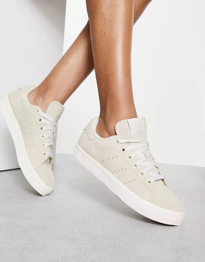 

Овсяные кроссовки adidas Originals Stan Smith CS, Коричневый