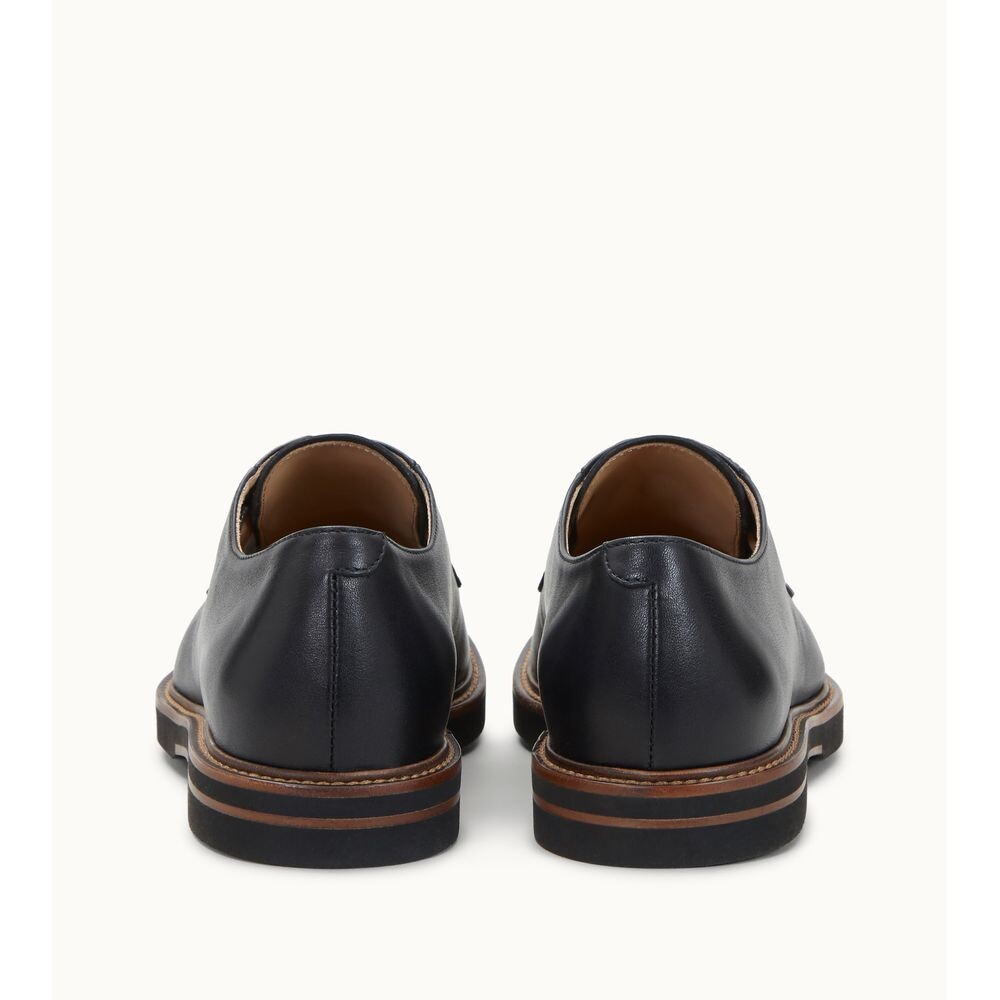 

Кожаные шнуровки TOD's, черный