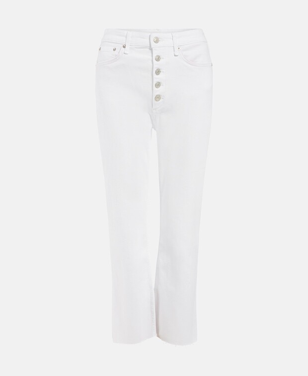 

Расклешенные джинсы Rag & Bone, белый