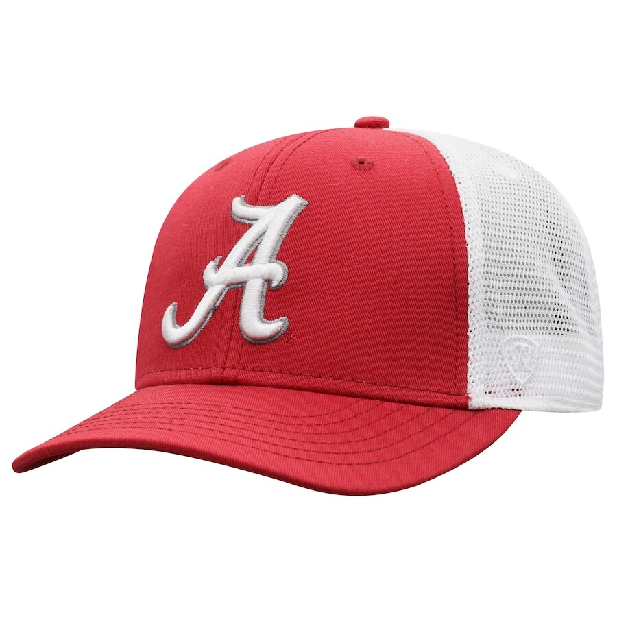 

Бейсболка Top of the World Alabama Crimson Tide, малиновый