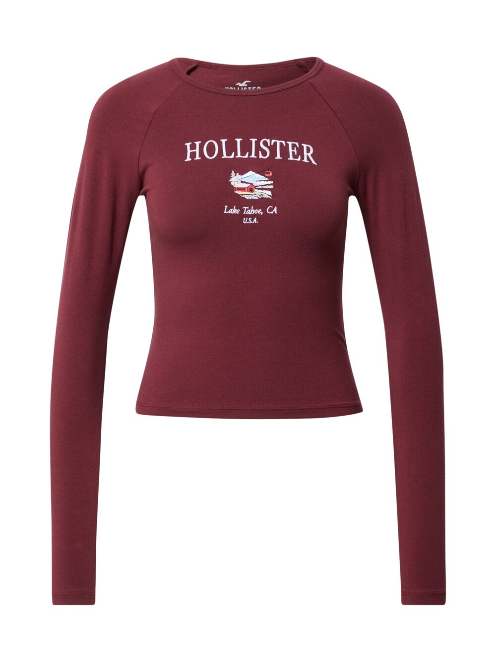 

Рубашка HOLLISTER, темно-красный