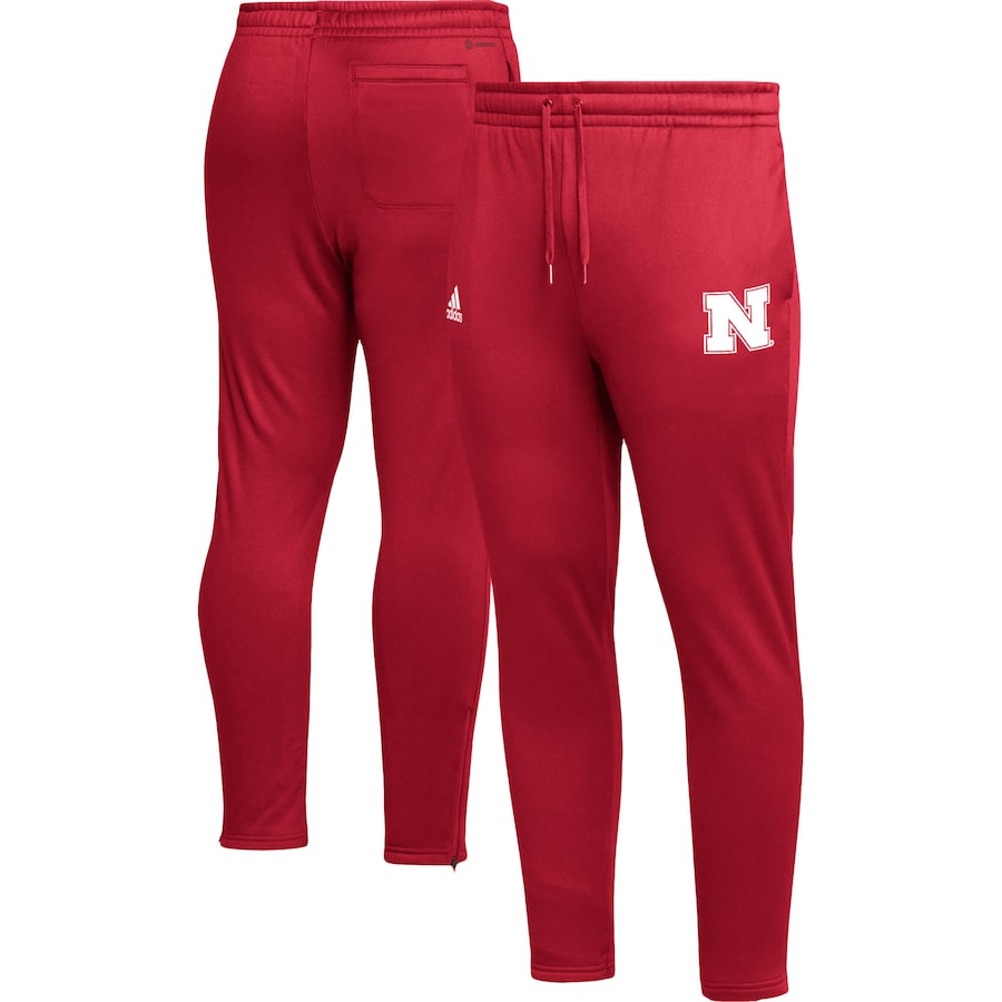 

Брюки adidas Nebraska Huskers, алый