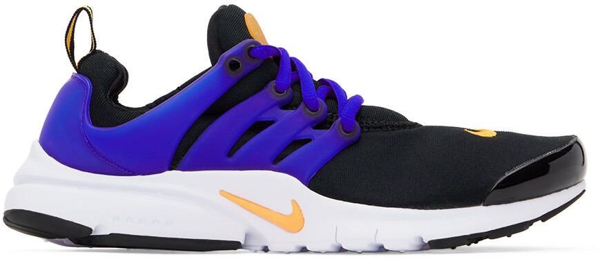

Детские черно-синие кроссовки Nike Presto