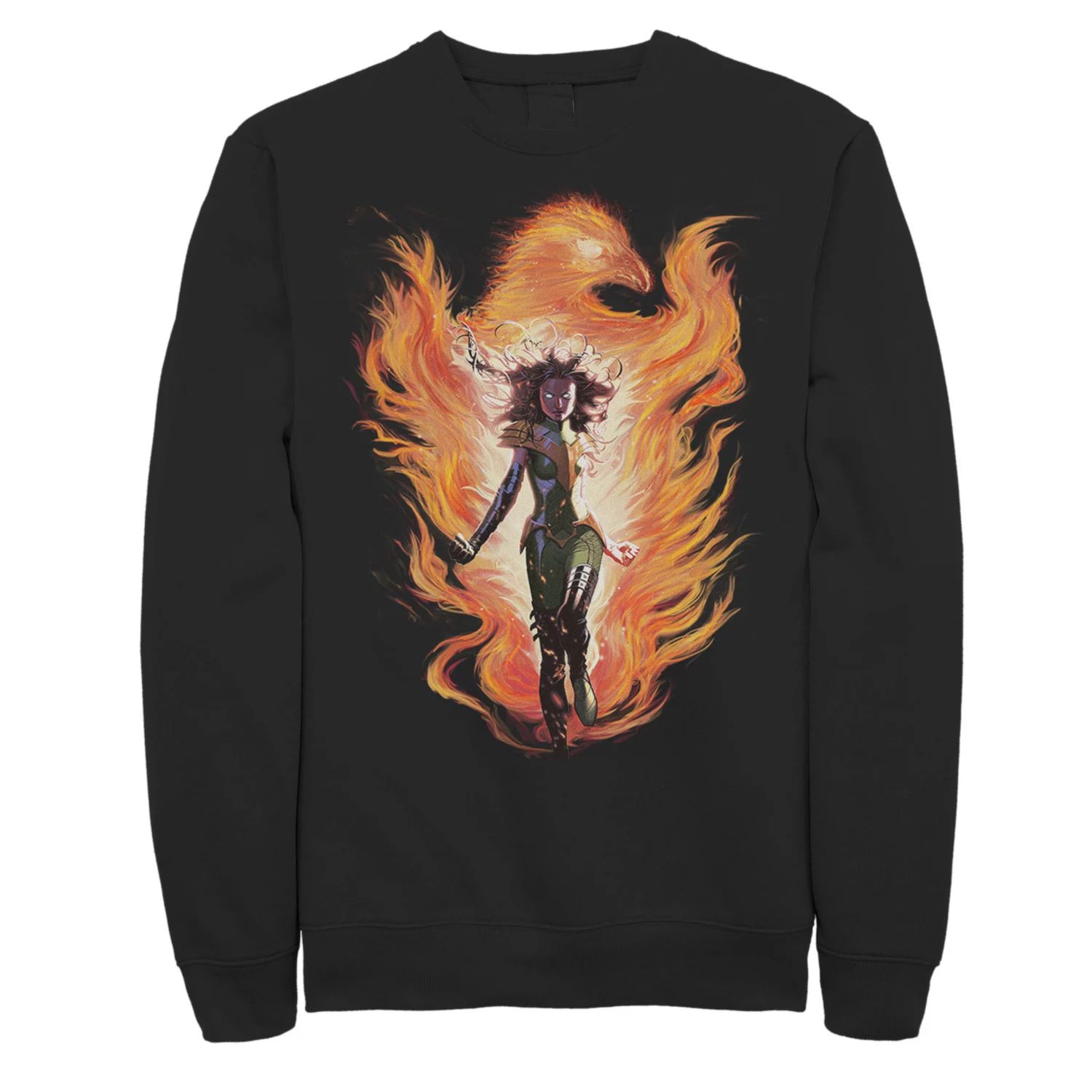 Мужская флисовая рубашка X-Men Rise Of The Dark Phoenix Flames Marvel