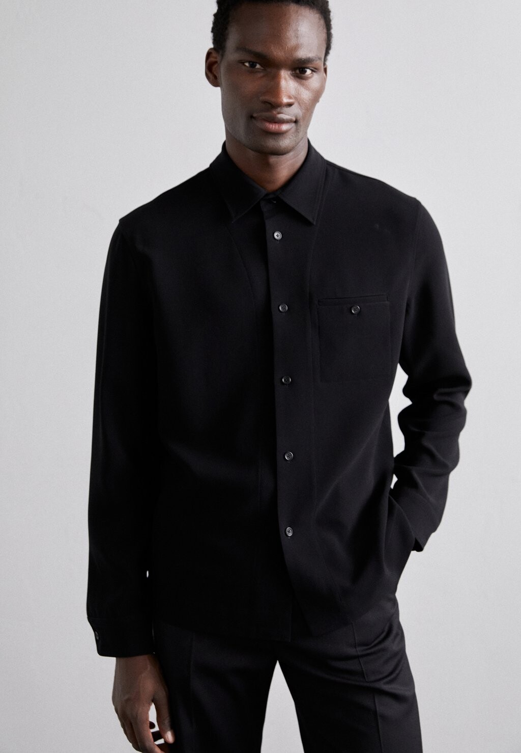 

Куртка Entrepreneur Filippa K BLAKE OVERSHIRT, черный