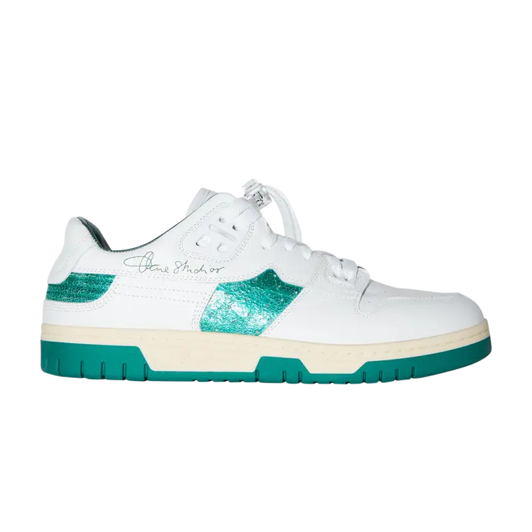 

Кроссовки Acne Studios 08STHLM 'White Green', белый