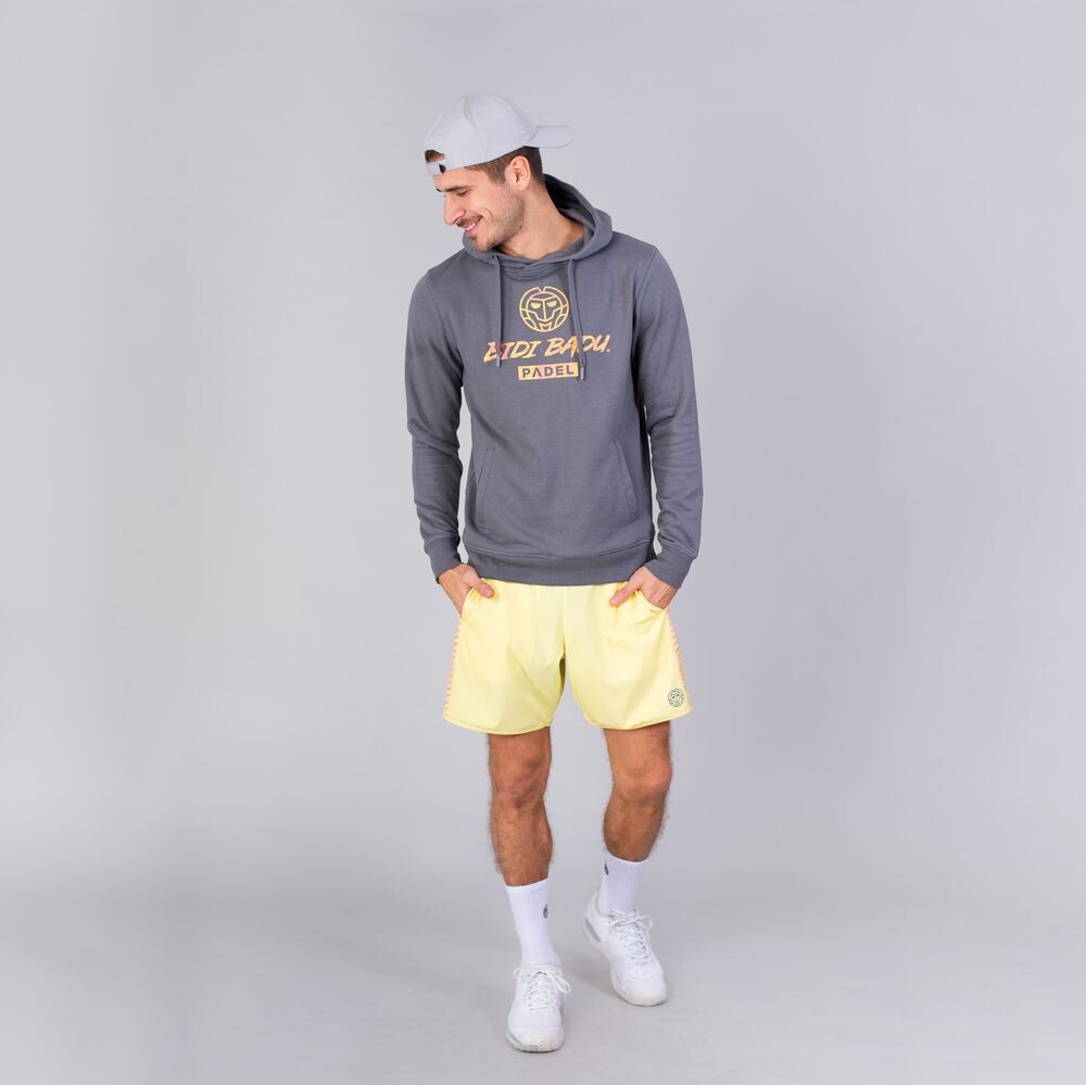 

Толстовка BIDI BADU Sayouba Lifestyle Hoody dark grey, темно-серый