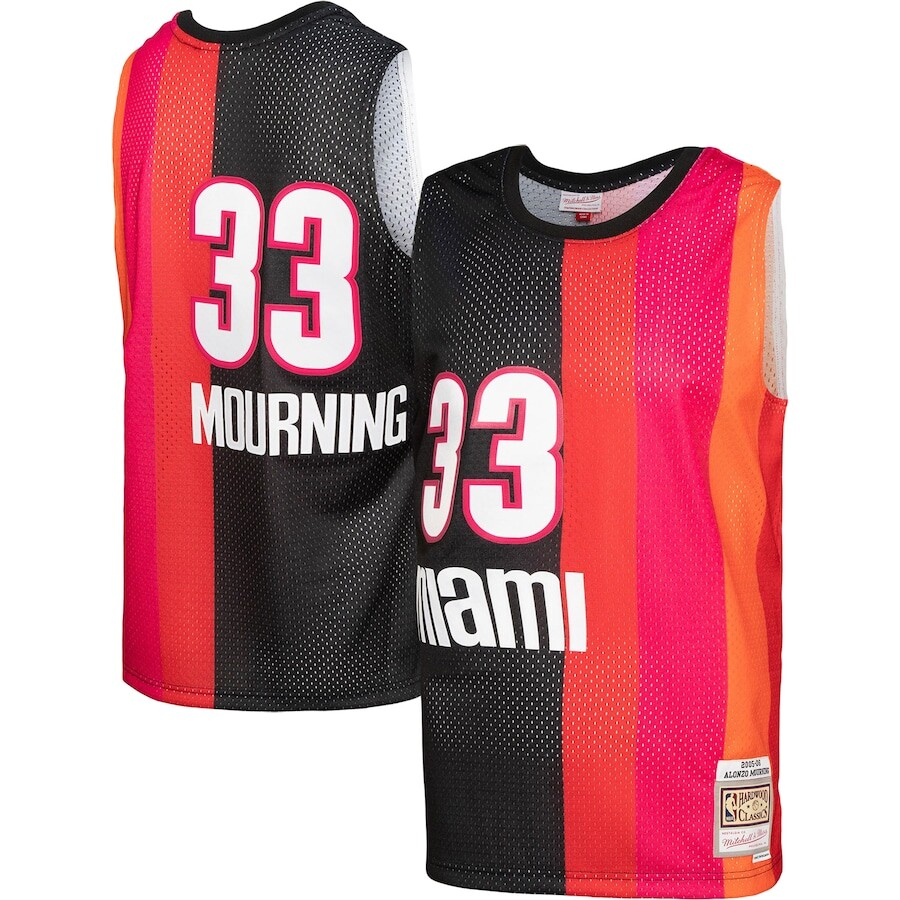 

Джерси Mitchell & Ness Miami Heat, черный
