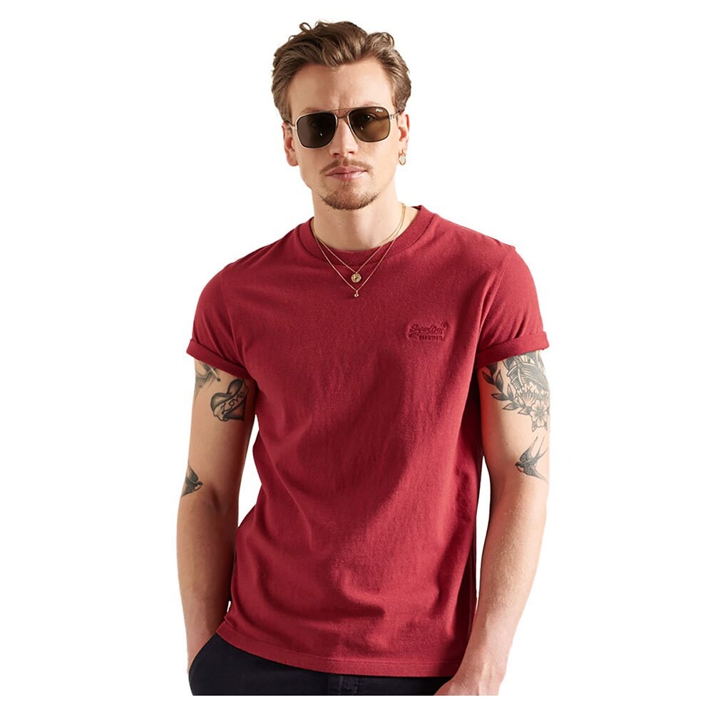 

Футболка с коротким рукавом Superdry Vintage Logo Embroidered, красный