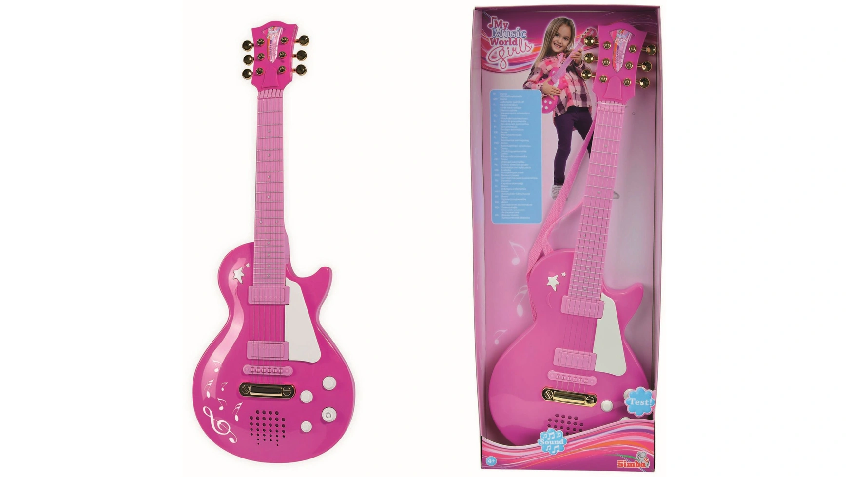 My music world girls рок-гитара Simba цена и фото