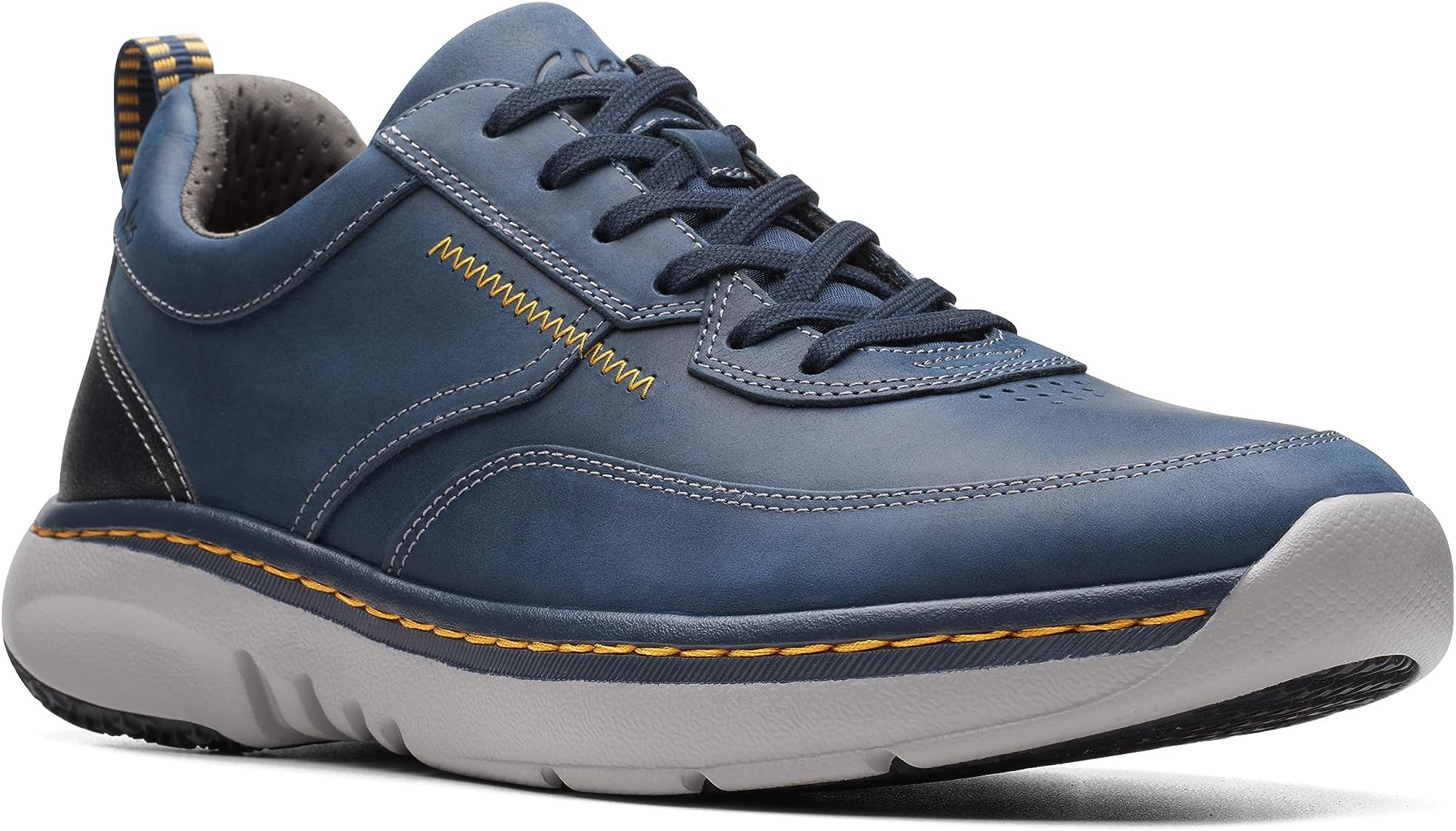 Кроссовки Clarkspro Lace Clarks, цвет Navy Leather кроссовки clarks un costa lace navy