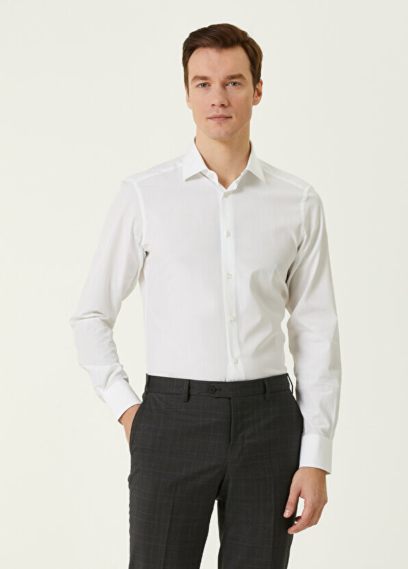 

Белая рубашка Zegna