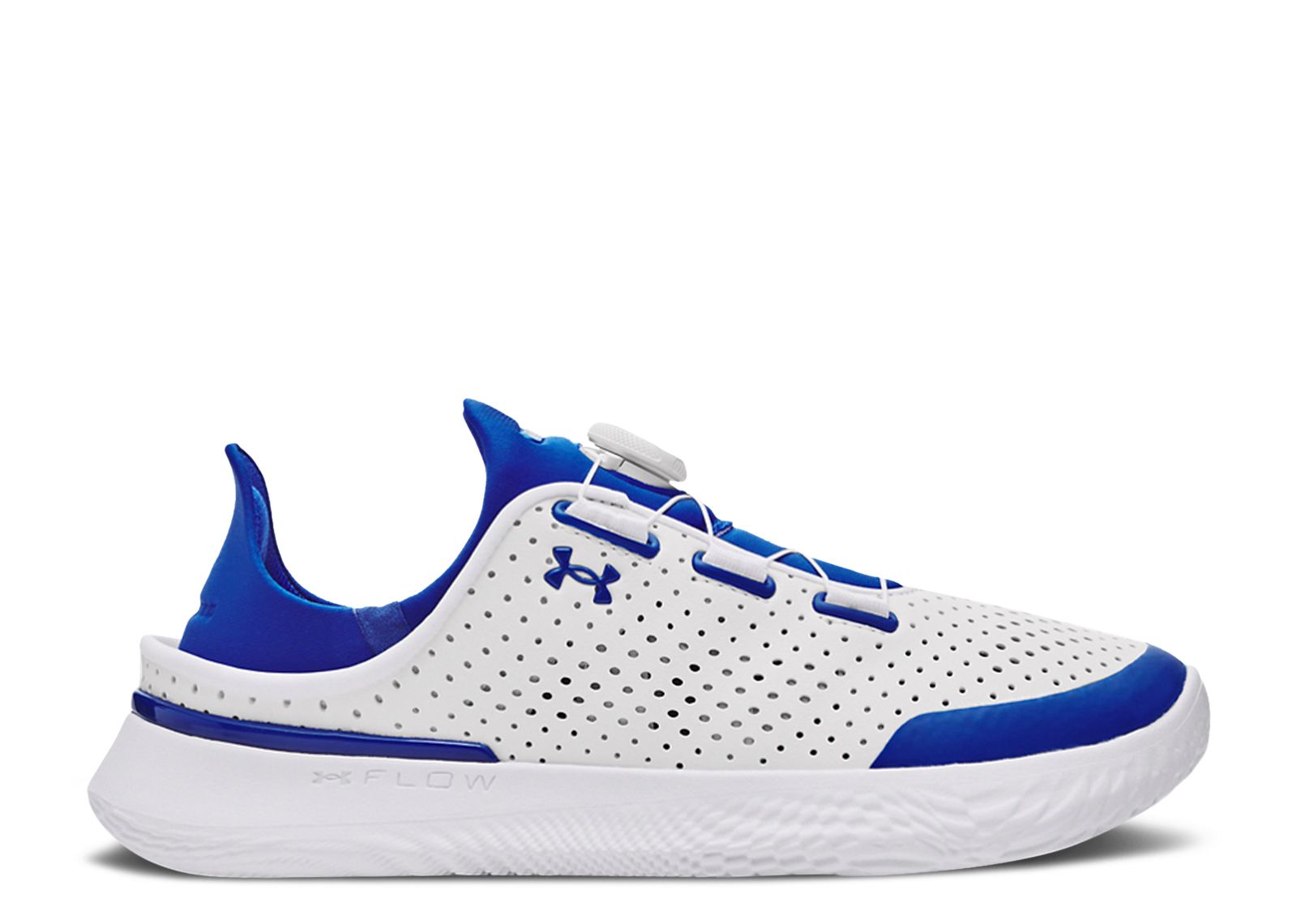 

Кроссовки Under Armour Slipspeed Leather Gs 'White Team Royal', белый