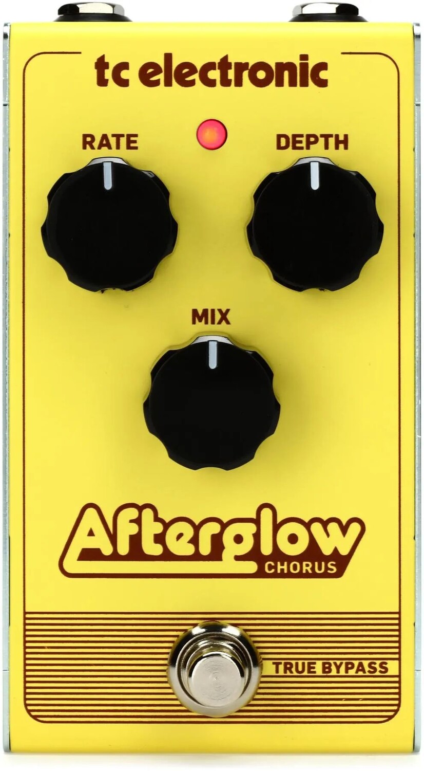 

Электронная педаль хоруса TC Afterglow