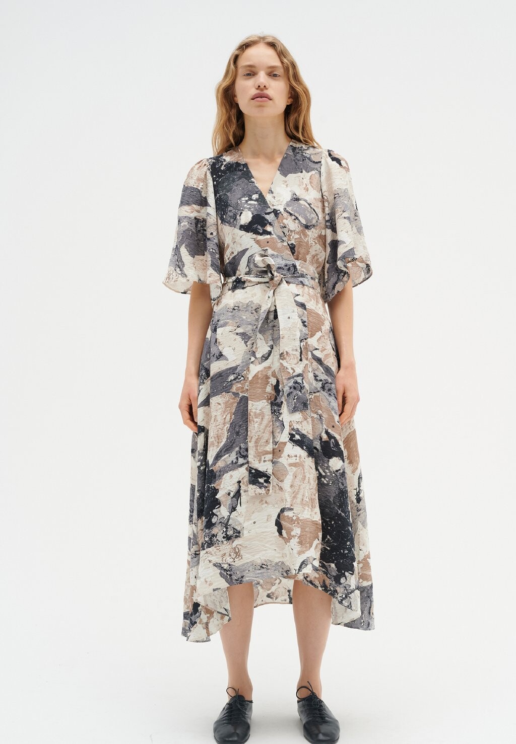 

Летнее платье InWear, серый меланж