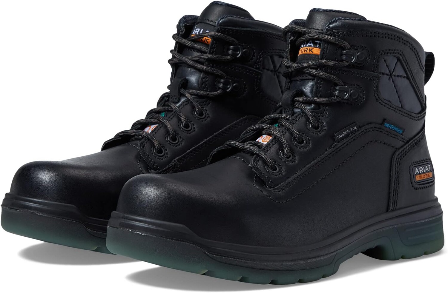 

Рабочая обувь 6" Turbo H2O CSA Carbon Toe Ariat, черный