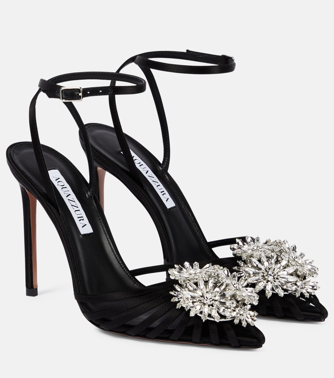 

Туфли-лодочки Margarita с кристаллами Aquazzura, черный