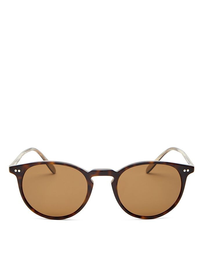 

Круглые поляризованные солнцезащитные очки, 49 мм Oliver Peoples
