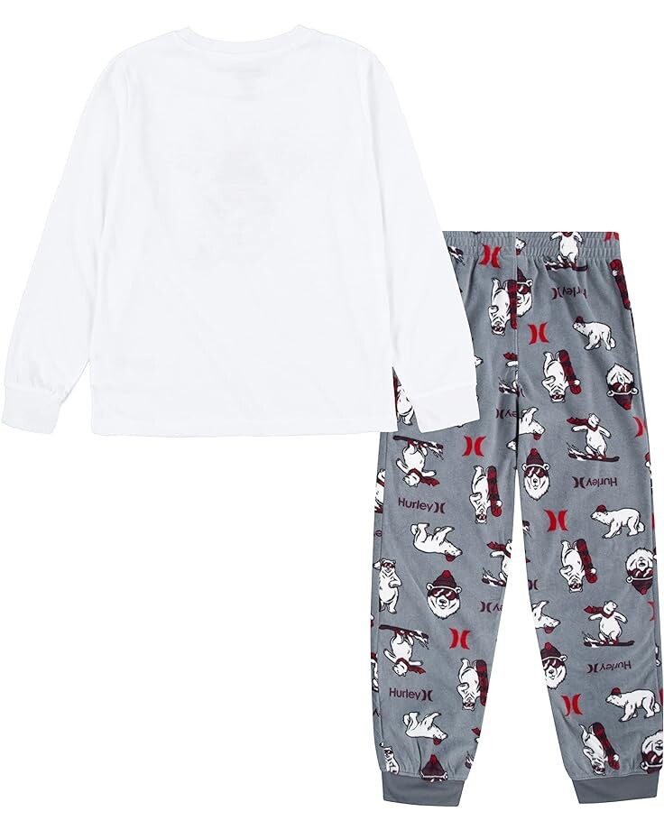 

Пижамный комплект Hurley Pajama Two-Piece Set, цвет Cool Grey