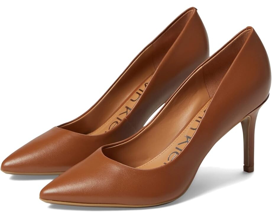 Туфли Calvin Klein Gayle Pump, цвет Cognac Leather