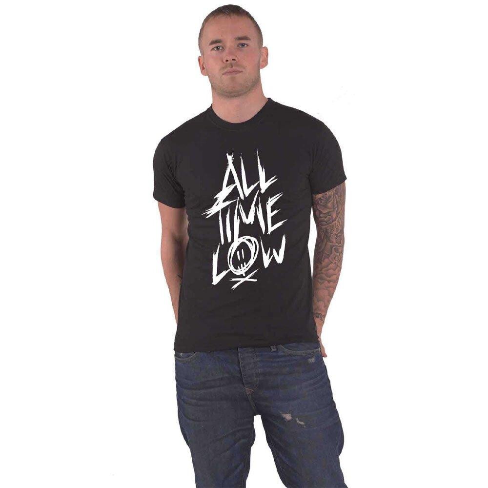 

Футболка с логотипом Scratch Band All Time Low, черный