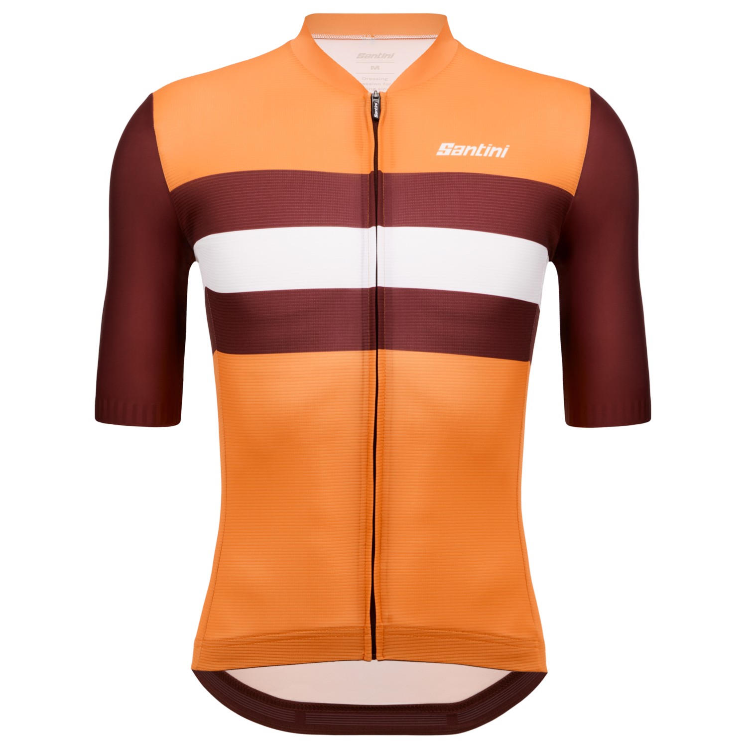 

Велосипедный трикотаж Santini Eco Sleek Bengal, цвет Arancio