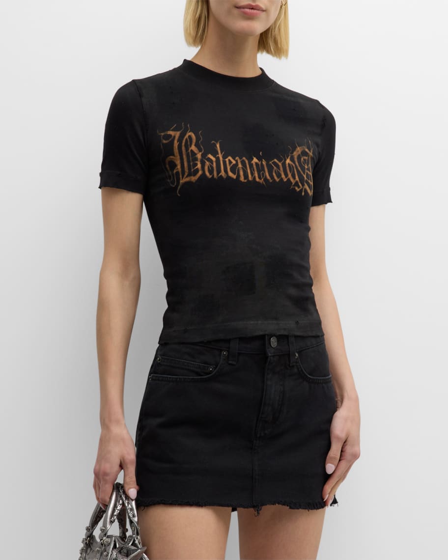 

Облегающая футболка Heavy Metal, маленький размер Balenciaga