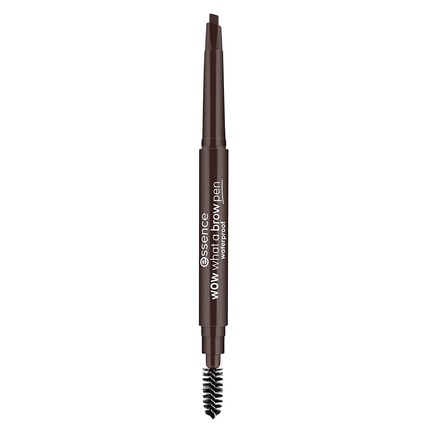 Водостойкий карандаш для глаз Wow What A Brow Pen 0,2G — черно-коричневый, Essence essence карандаш для бровей essence wow what a brow pen водостойкий тон 04