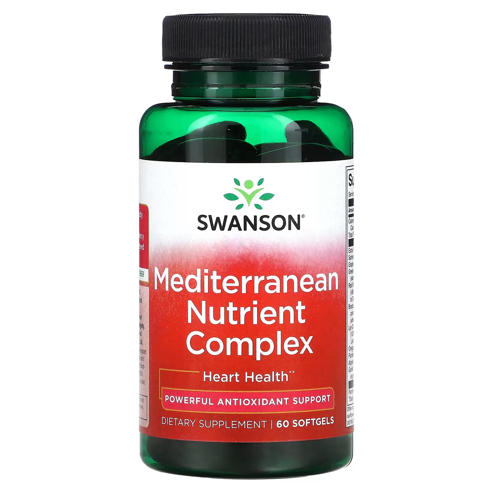 Питательный комплекс Swanson, 60 мягких таблеток растительные стерины swanson максимальной силы 60 мягких таблеток