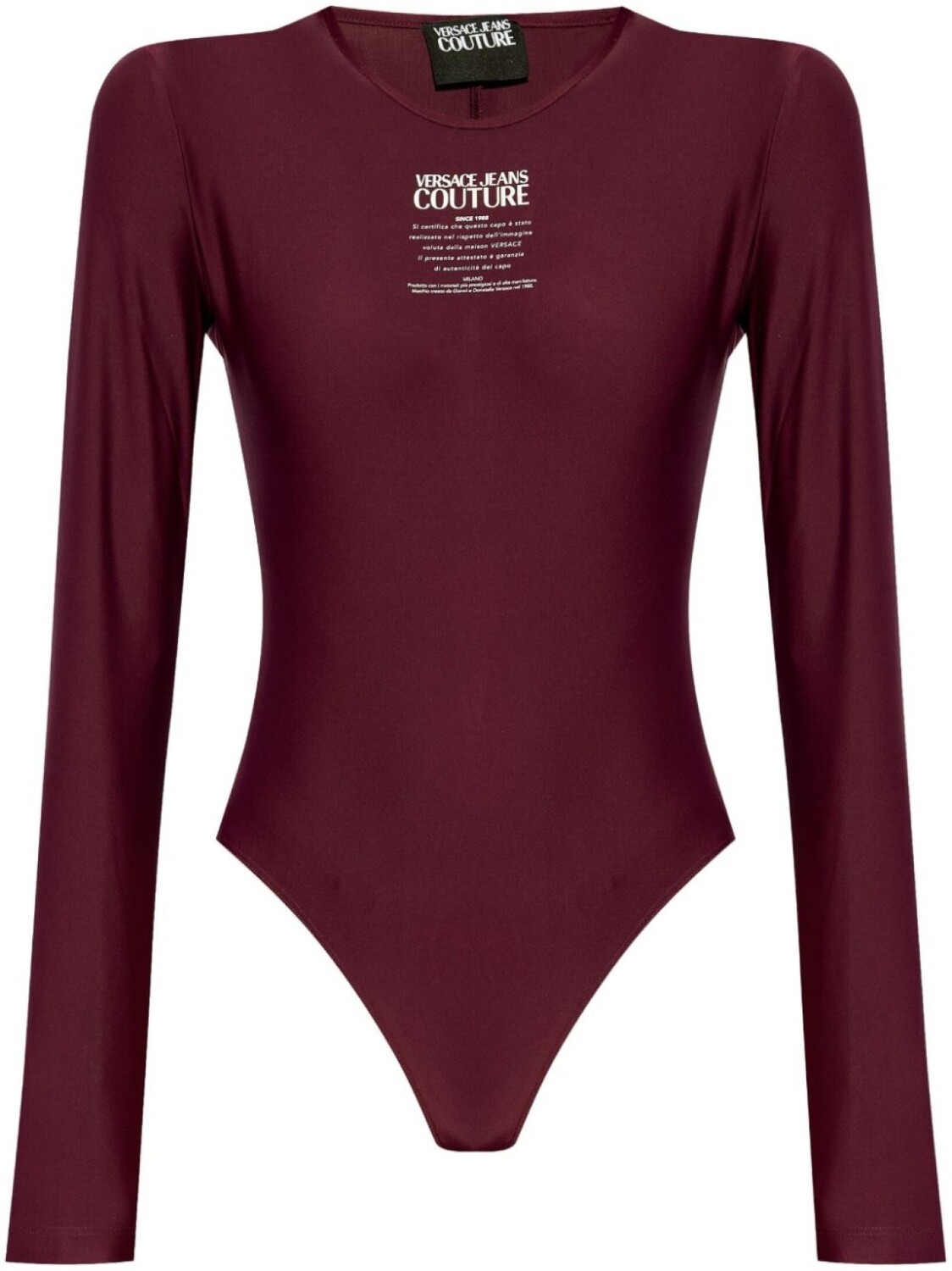 

Versace Jeans Couture боди с логотипом, красный