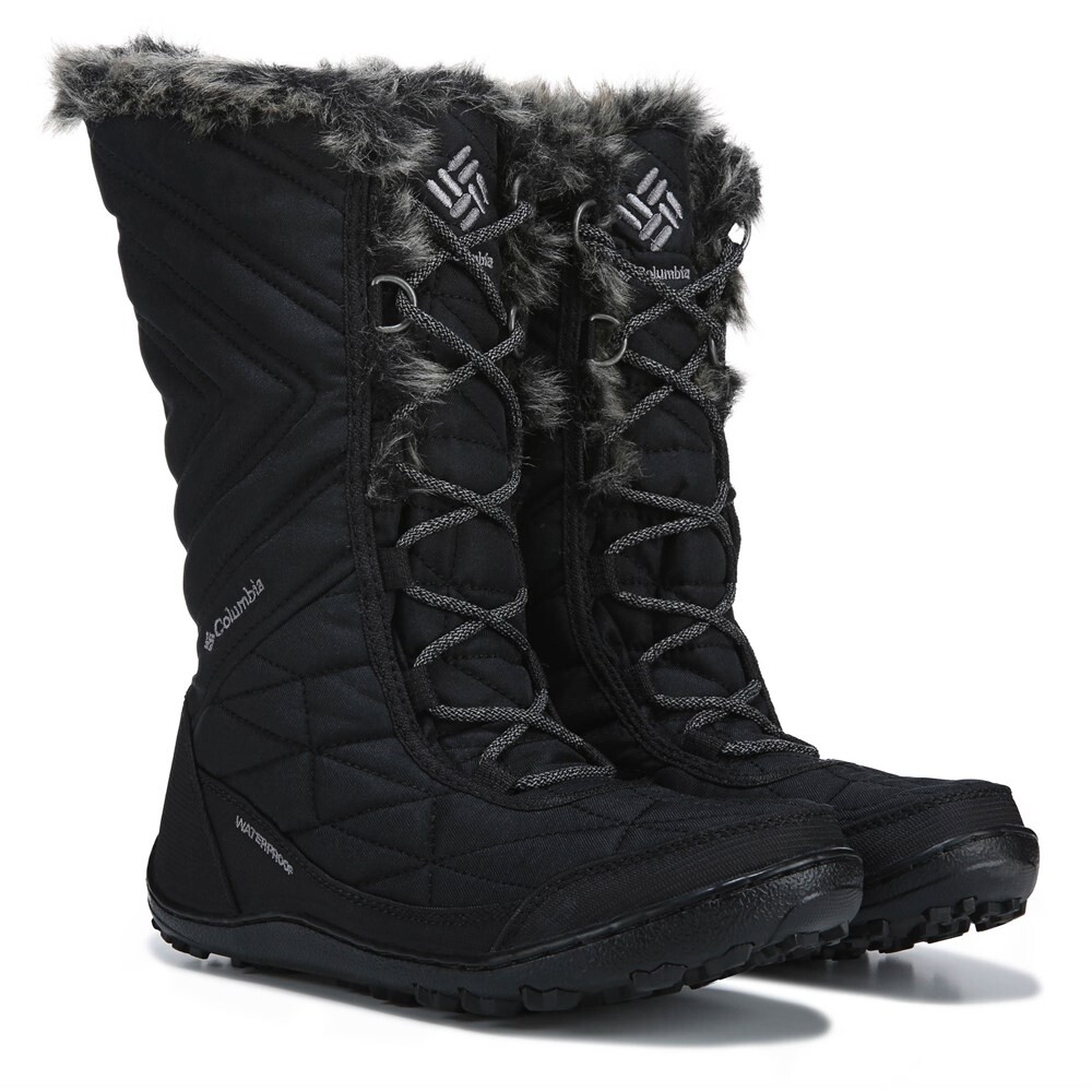 

Женские водонепроницаемые зимние ботинки Minx Mid 3 Omni-Heat Columbia, черный