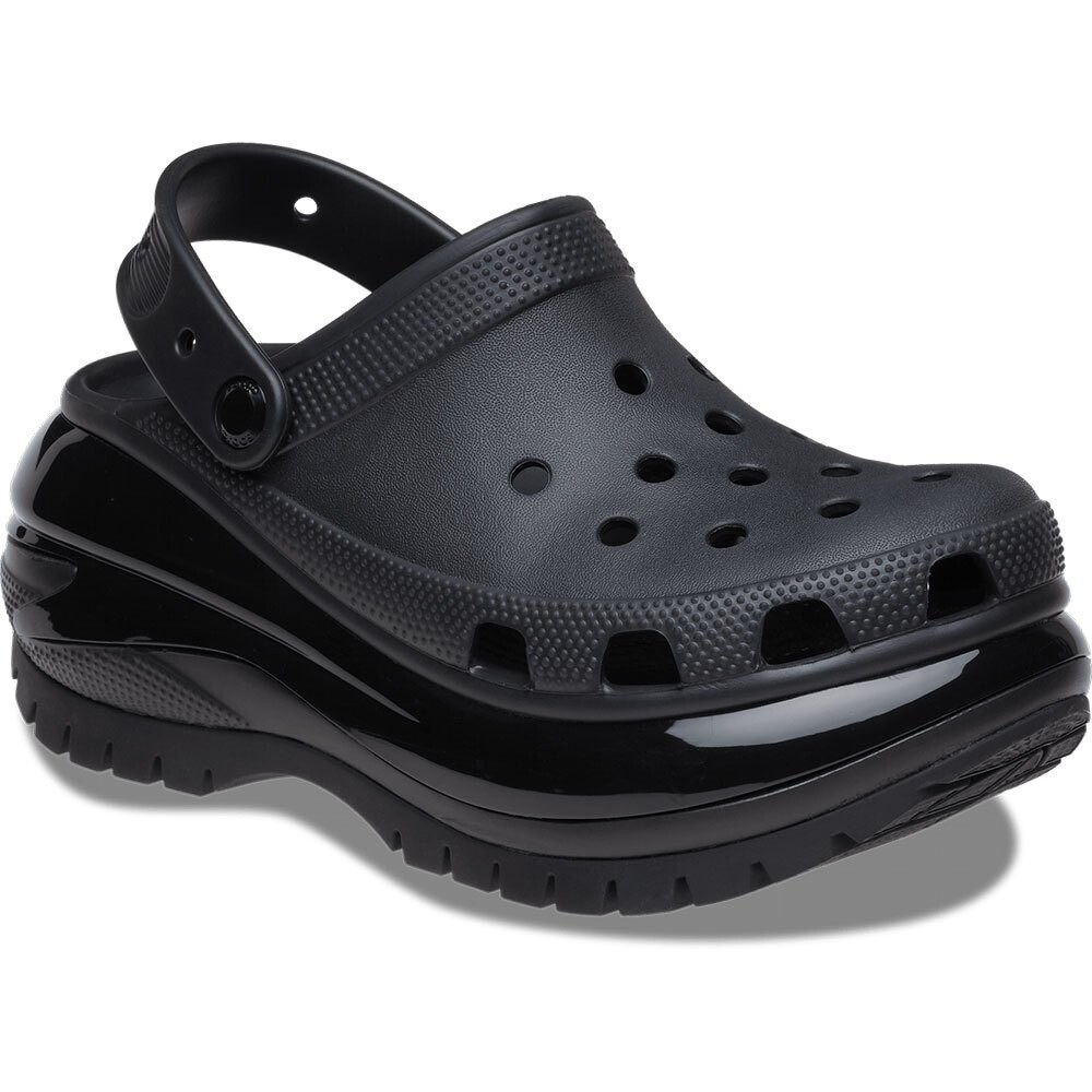 

Сабо Crocs Classic Mega Crush, черный