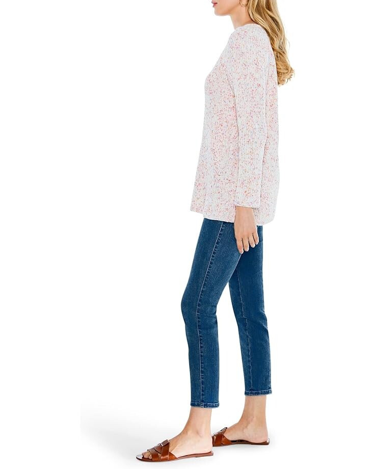 

Свитер NIC+ZOE Prism Stitch Sweater, цвет Pink Multi