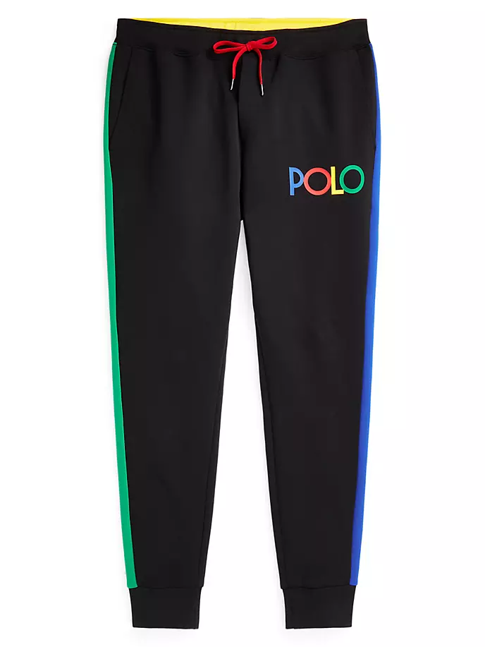 

Поло Трикотажные джоггеры Tech Polo Ralph Lauren, черный