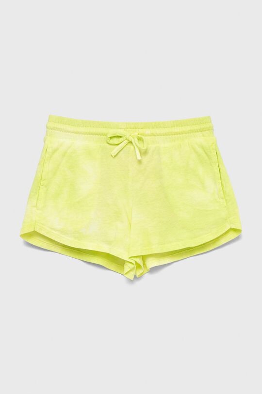 

Детские хлопковые шорты United Colors of Benetton, зеленый