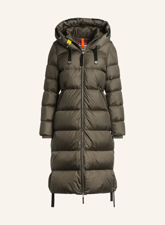

Пуховик панда Parajumpers, зеленый