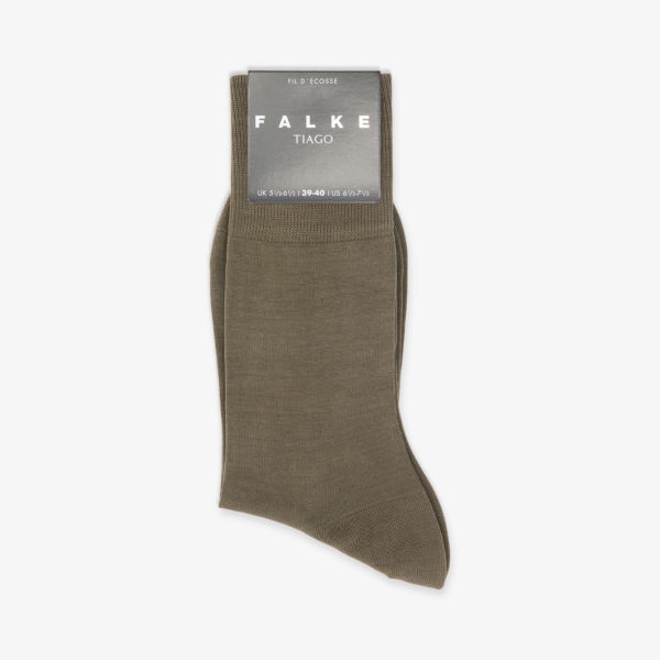 Носки Tiago из эластичного органического хлопка Falke, цвет military