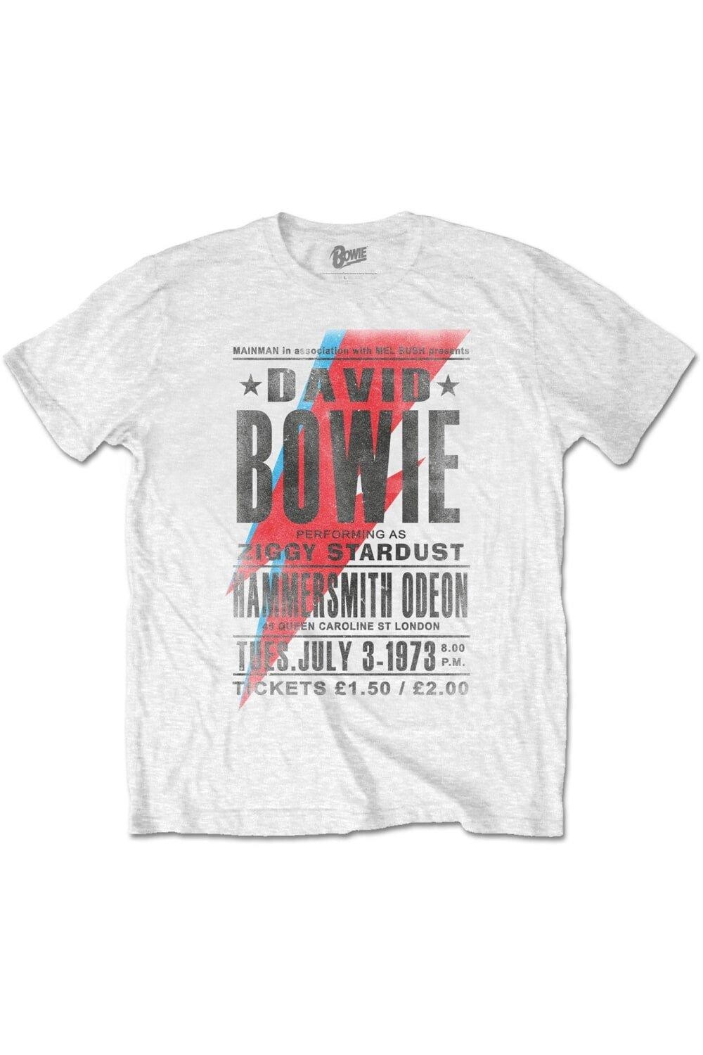

Футболка Hammersmith Odeon David Bowie, белый
