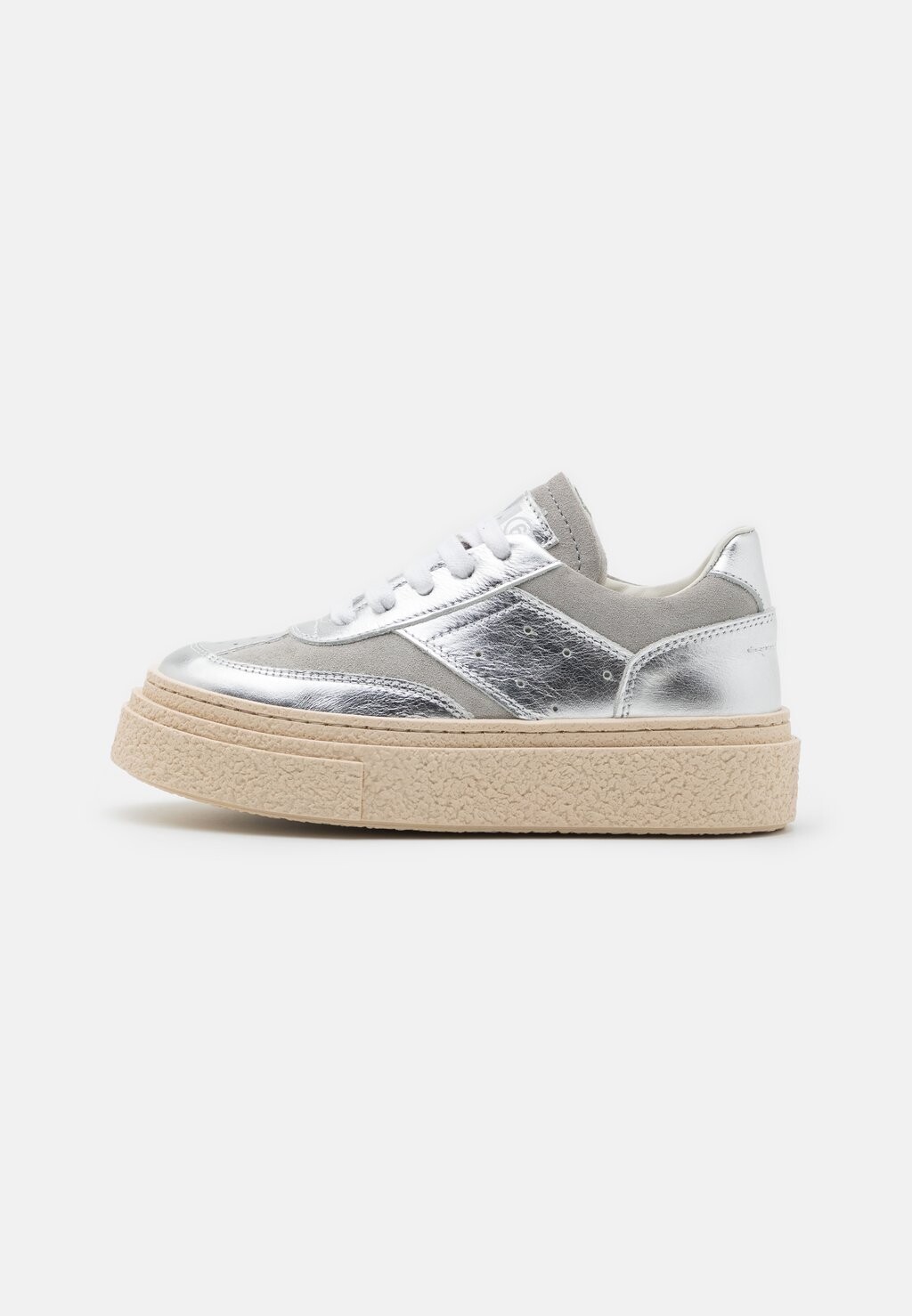 

Низкие кроссовки Unisex MM6 Maison Margiela, цвет silver/grey