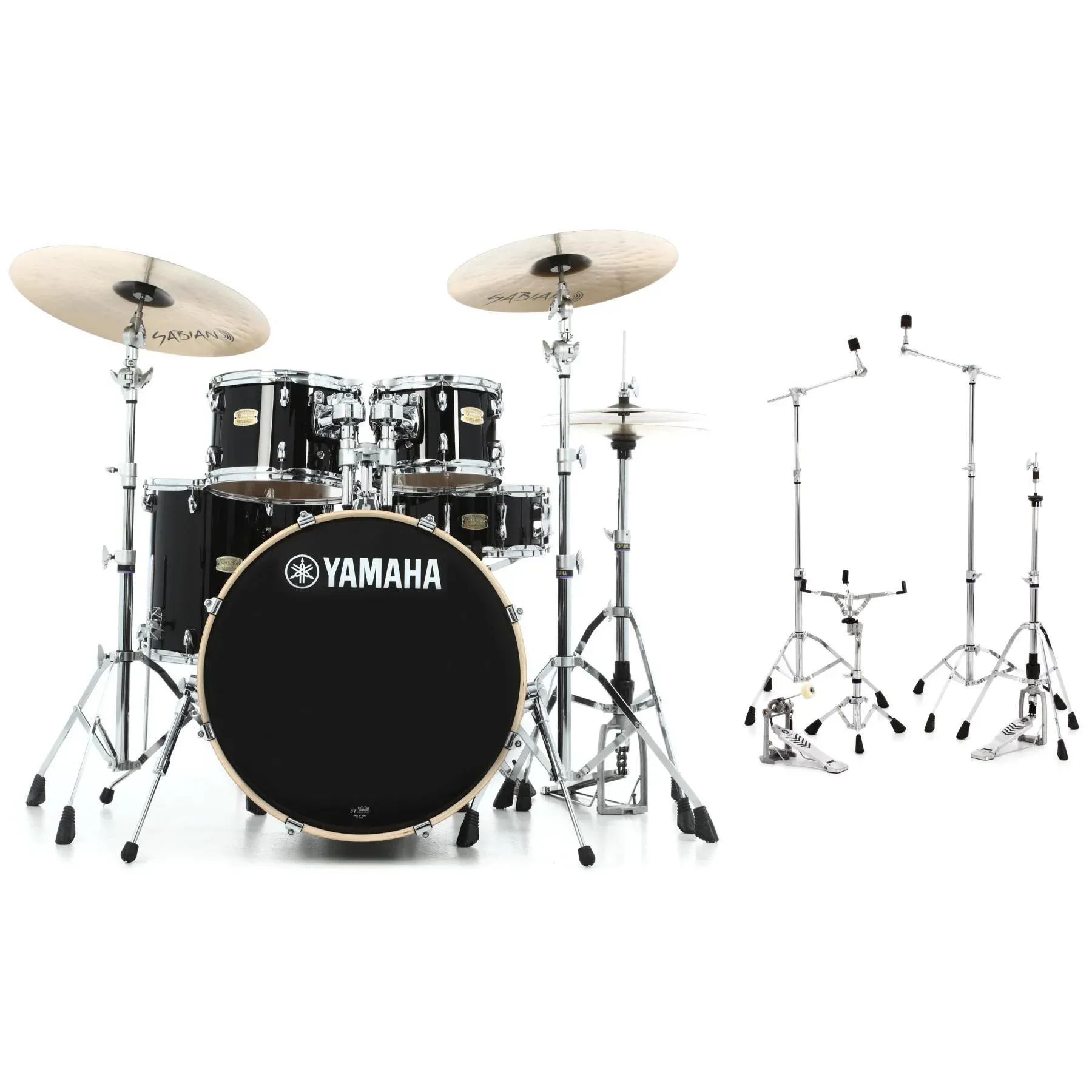 

Комплект корпуса Yamaha Stage Custom Birch Shell с пакетом оборудования — цвет ворона черный